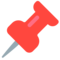Pushpin emoji on Mozilla
